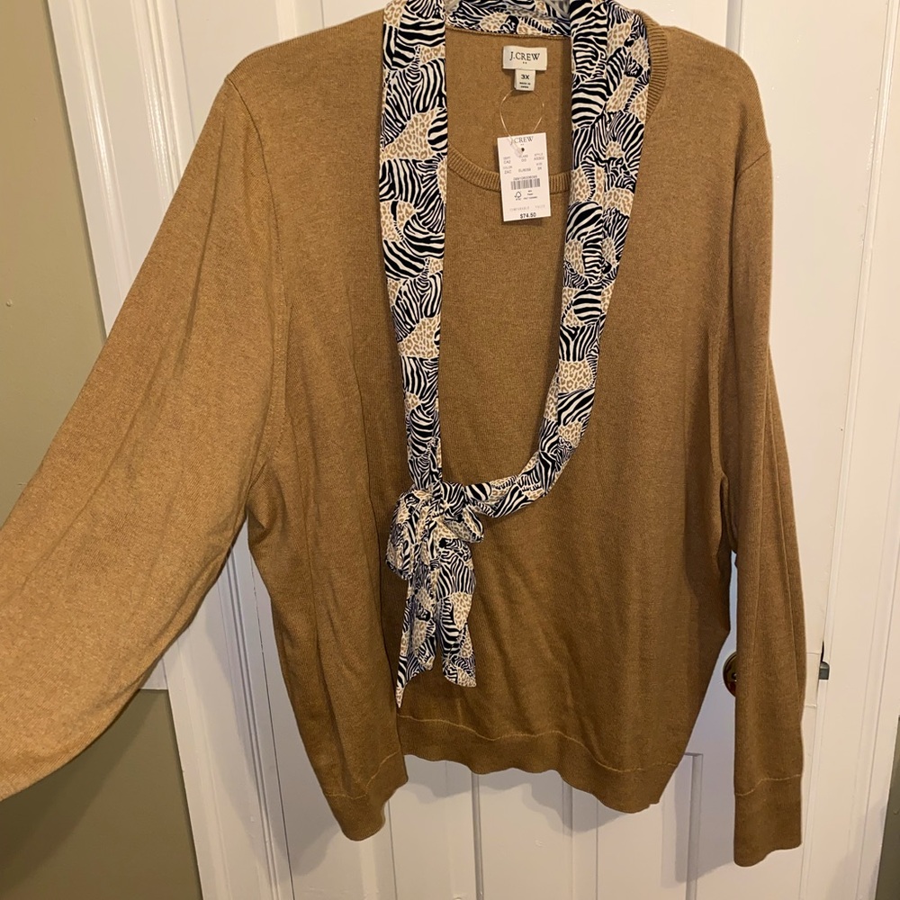 Long sleeve shirt/sweater. Animal print!